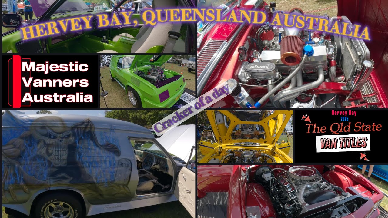 Incredible Aussie Panel Vans | Queensland State Van Titles 2025 – Hervey Bay