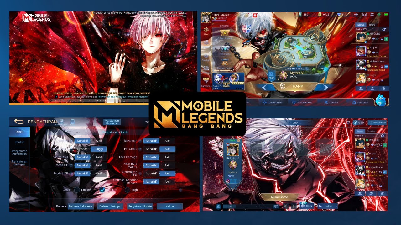 Script Full Background ML | Kaneki