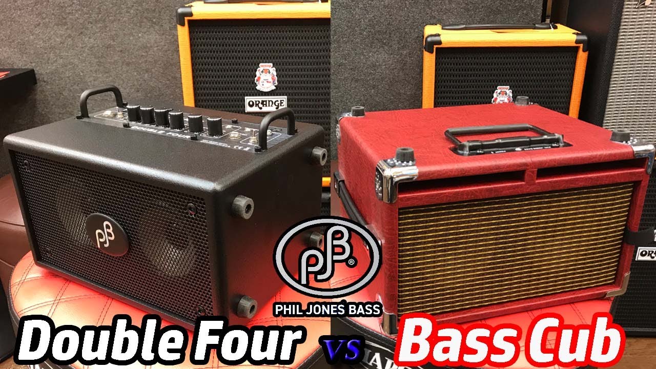 PJBの小型アンプ！Double Four と Bass Cubの音を出し比べた！
