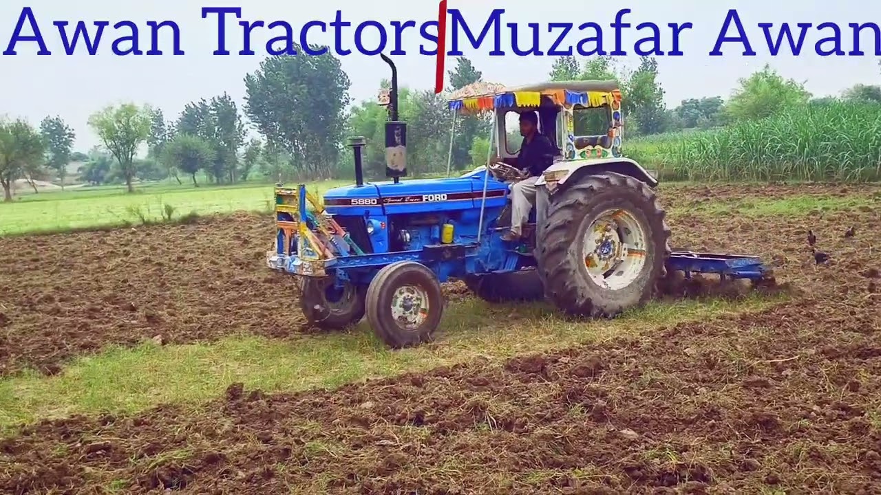 Euro Ford 5880 Performance on Cultivator....