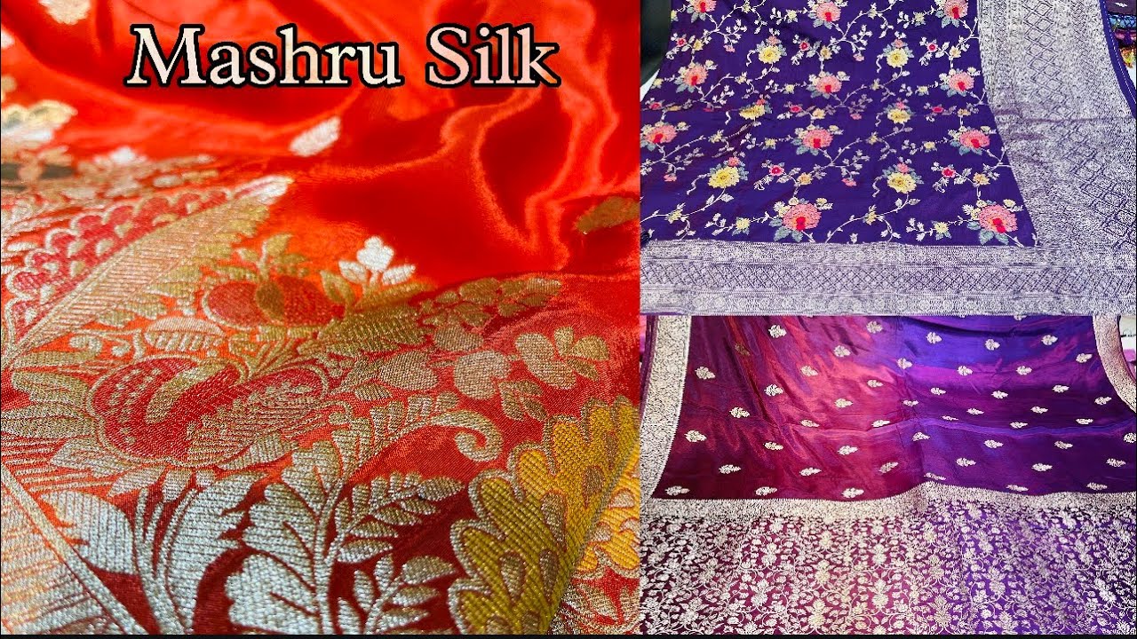 New Collection Mashru Silk Latest Fabric