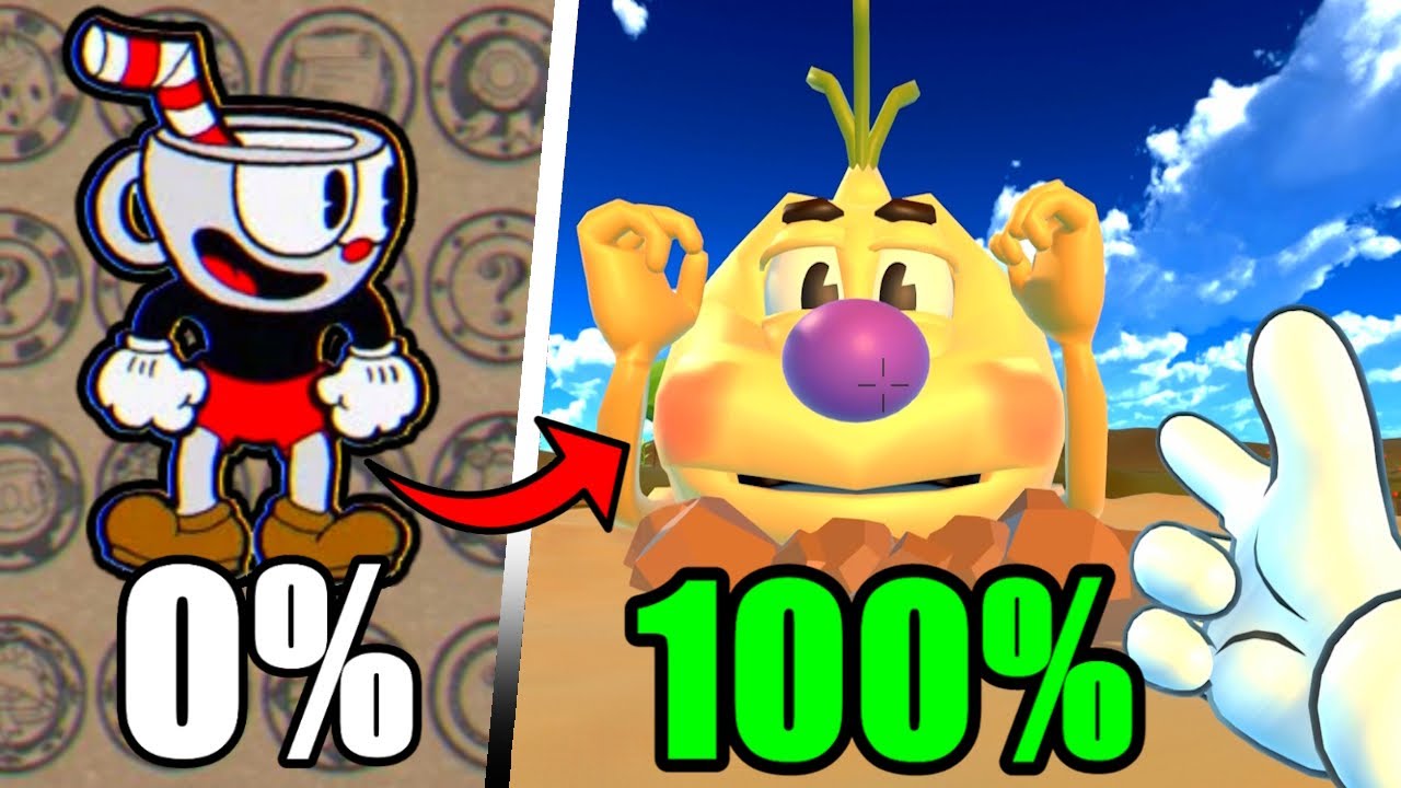 I 100%'d the Cuphead First Person Shooter