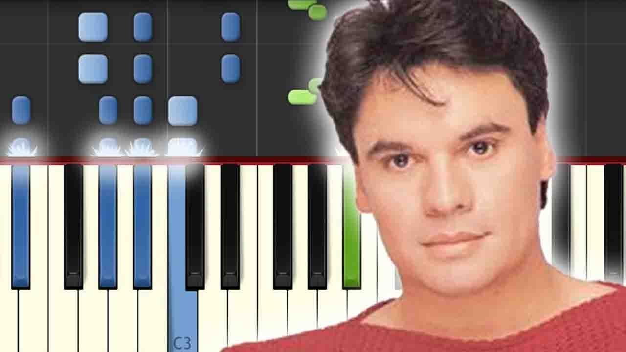 Amor Eterno / Juan Gabriel / Piano Tutorial / Notas Musicales