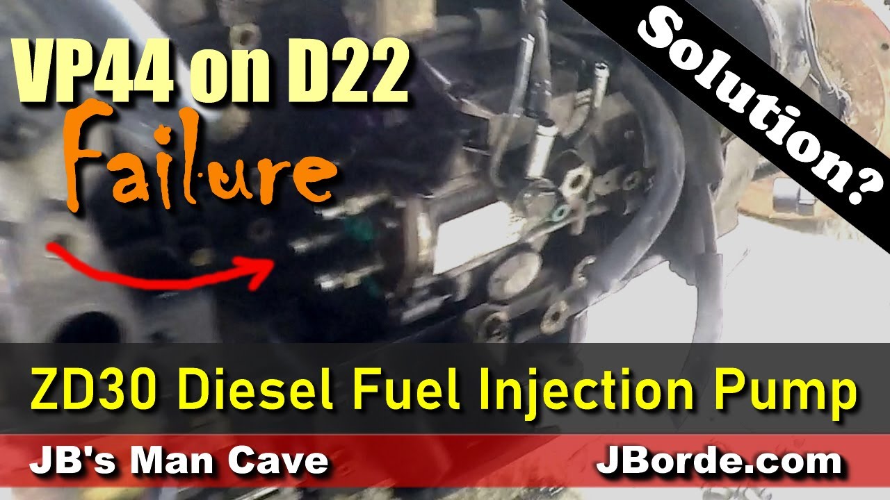 Отказ ТНВД ZD30 VP44 D22 Решение Nissan Frontier Navara | автор: JBManCave.com