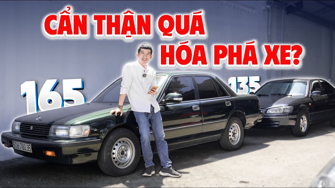 Cẩn thận quá cũng... PHÁ XE! | CAMRY 135tr – CRESSIDA máy dầu TURBO 165tr cho dân chơi xe cổ!