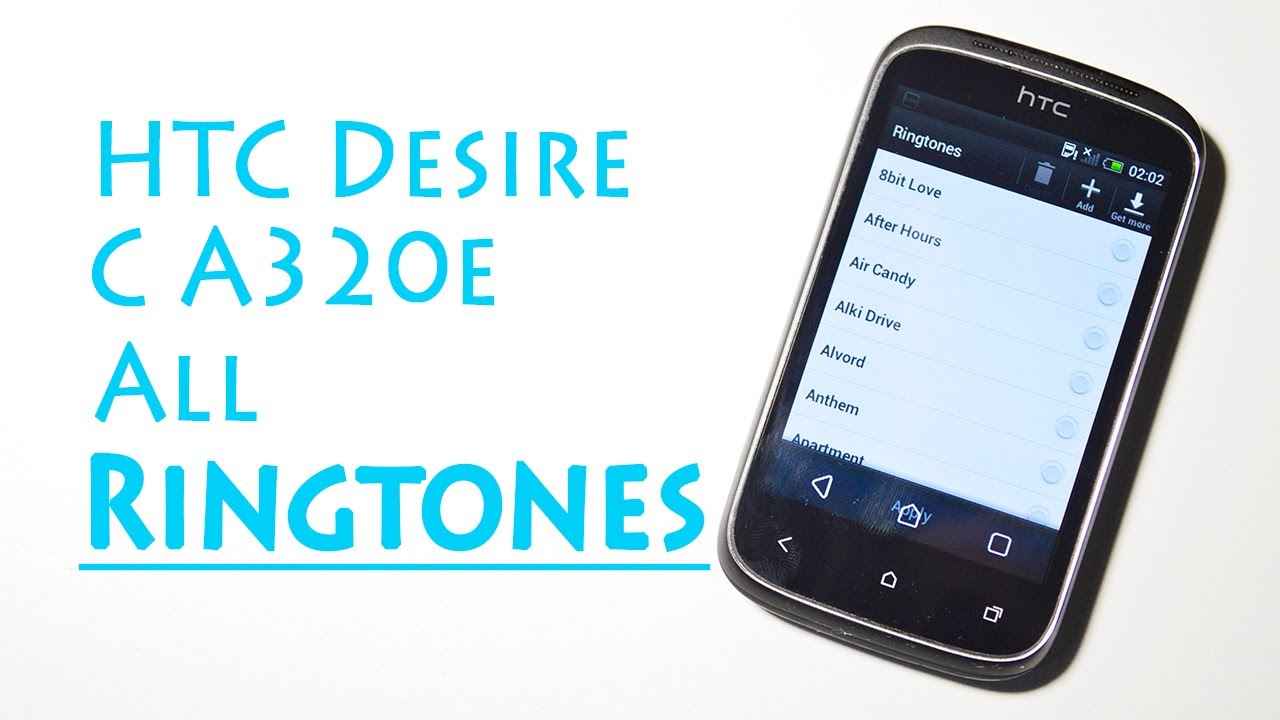 HTC Desire C A320e (PL01100) All Ringtones
