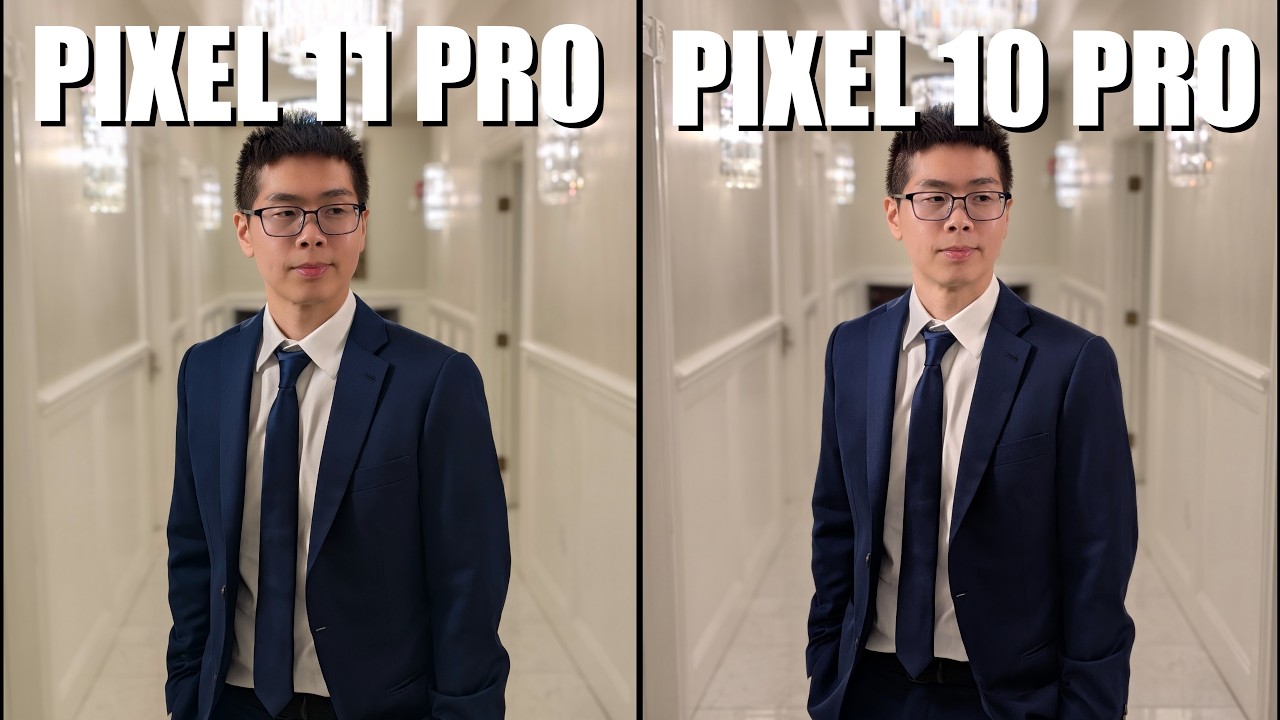 Сравнение камер: Pixel 11 Pro против Pixel 10 Pro!