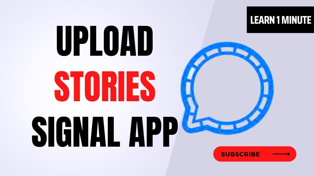 How to add stories to Signal App? Update Story In Signal App | Post Signal Stories #signalapp