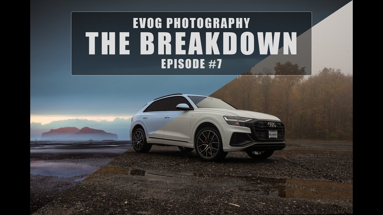 Automotive Photography Composite Retouching of an Audi Q8!