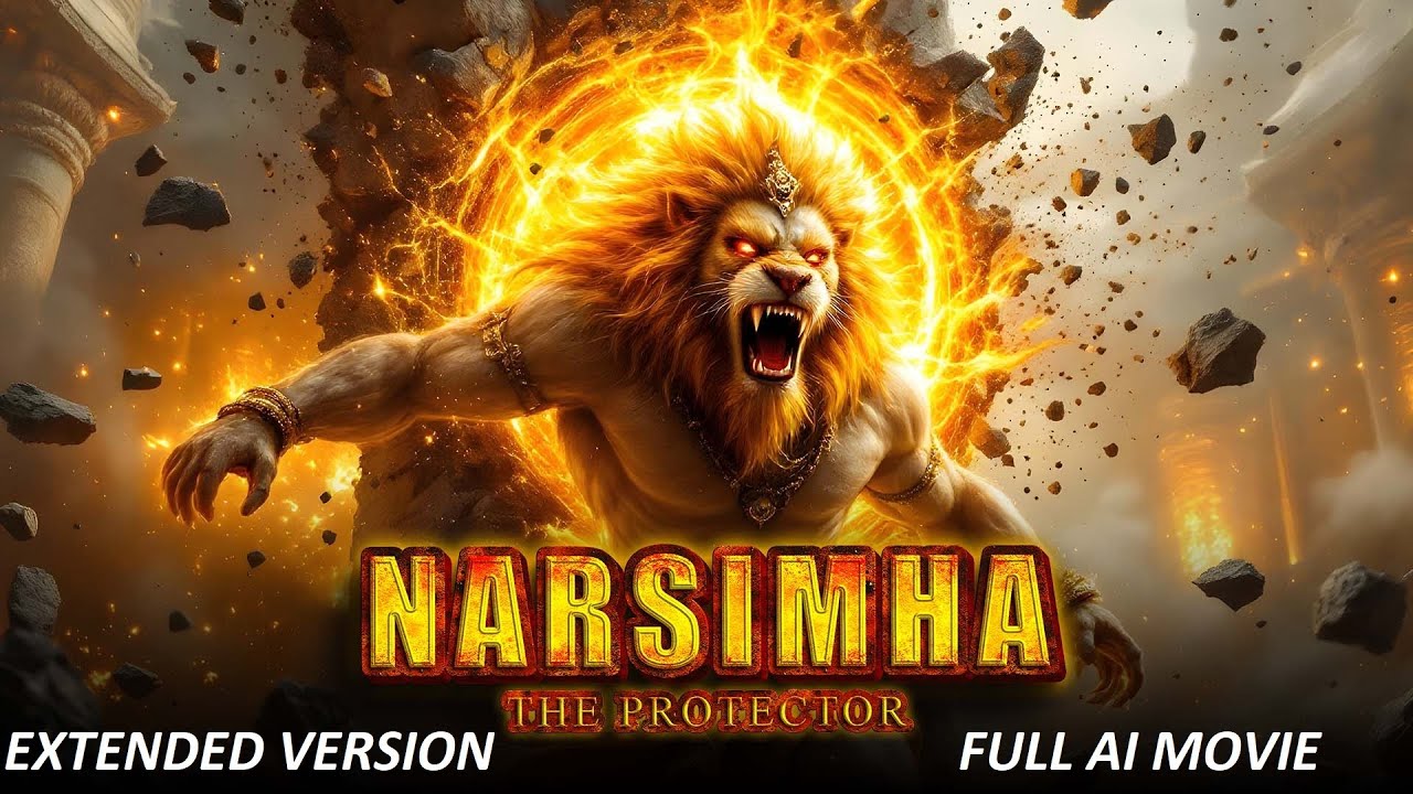 Mahavatar Narsimha Full Movie | Roar of Narsimha Lord Vishnu Avatar, AI Magic Bhakt Prahlad Devotion
