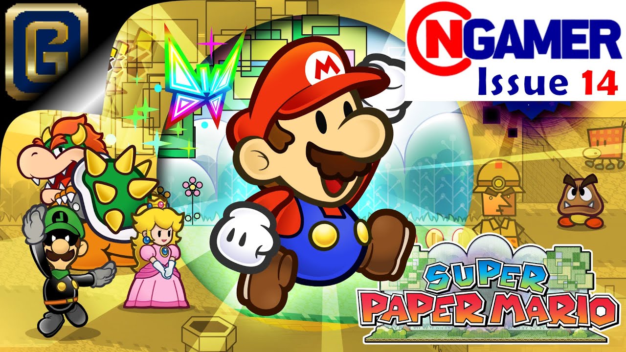 Super Paper Mario Gameplay Footage [NGamer Issue 14]