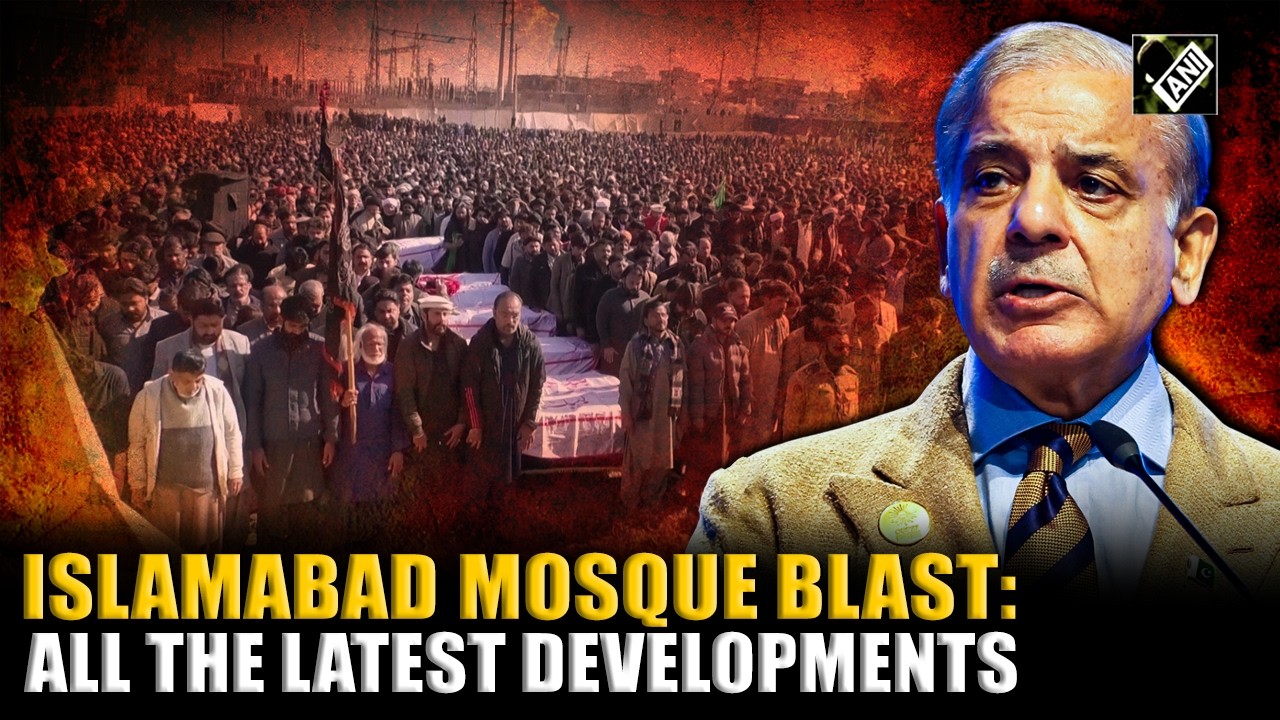 Islamic state claims responsibility, security beefed up: new developments in Islamabad mosque blast