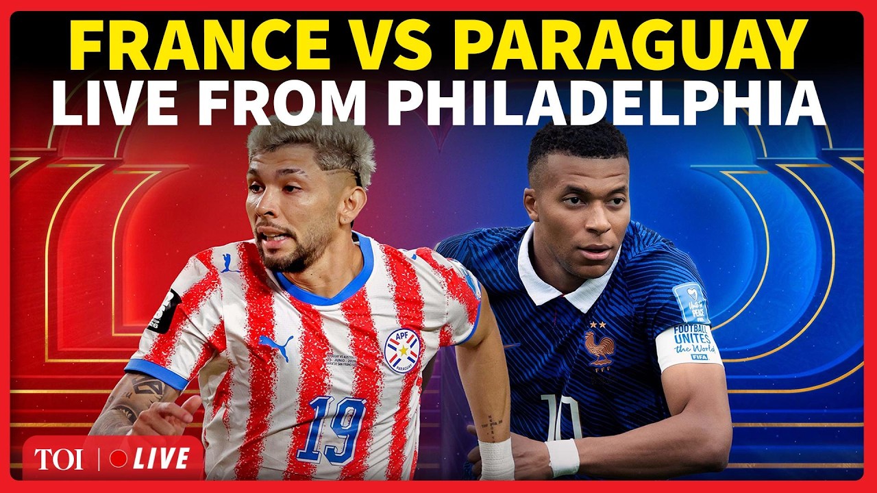 LIVE: France vs Paraguay | FIFA World Cup 2026 Round of 16 | Mbappe Eyes Quarterfinal Spot