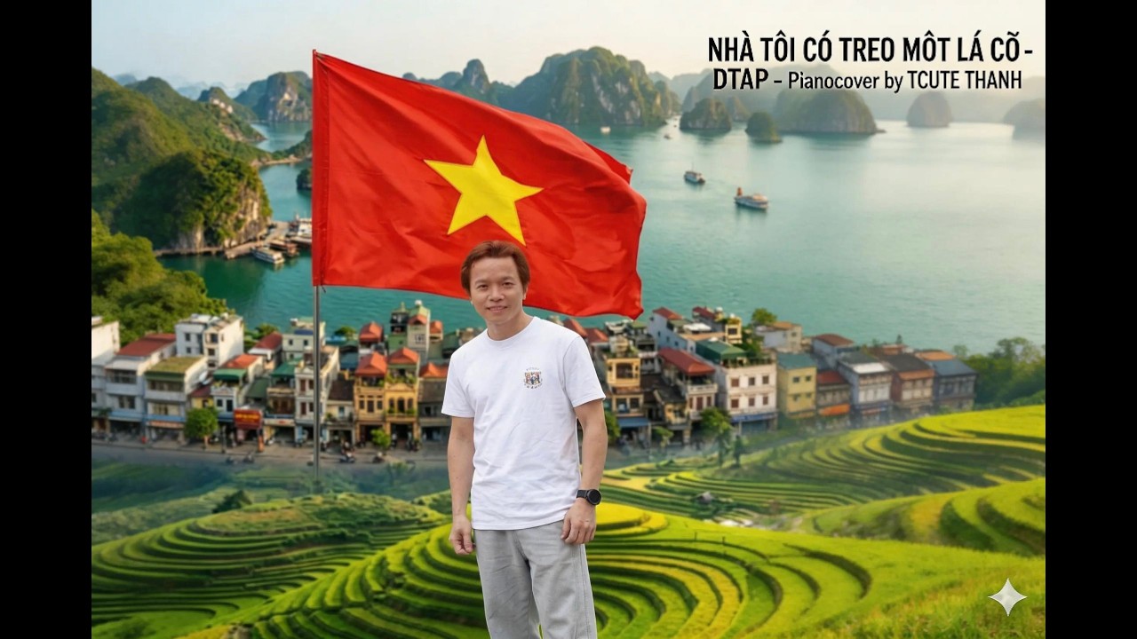 NHÀ TÔI CÓ TREO MỘT LÁ CỜ - DTAP - pianocover TCute Thanh