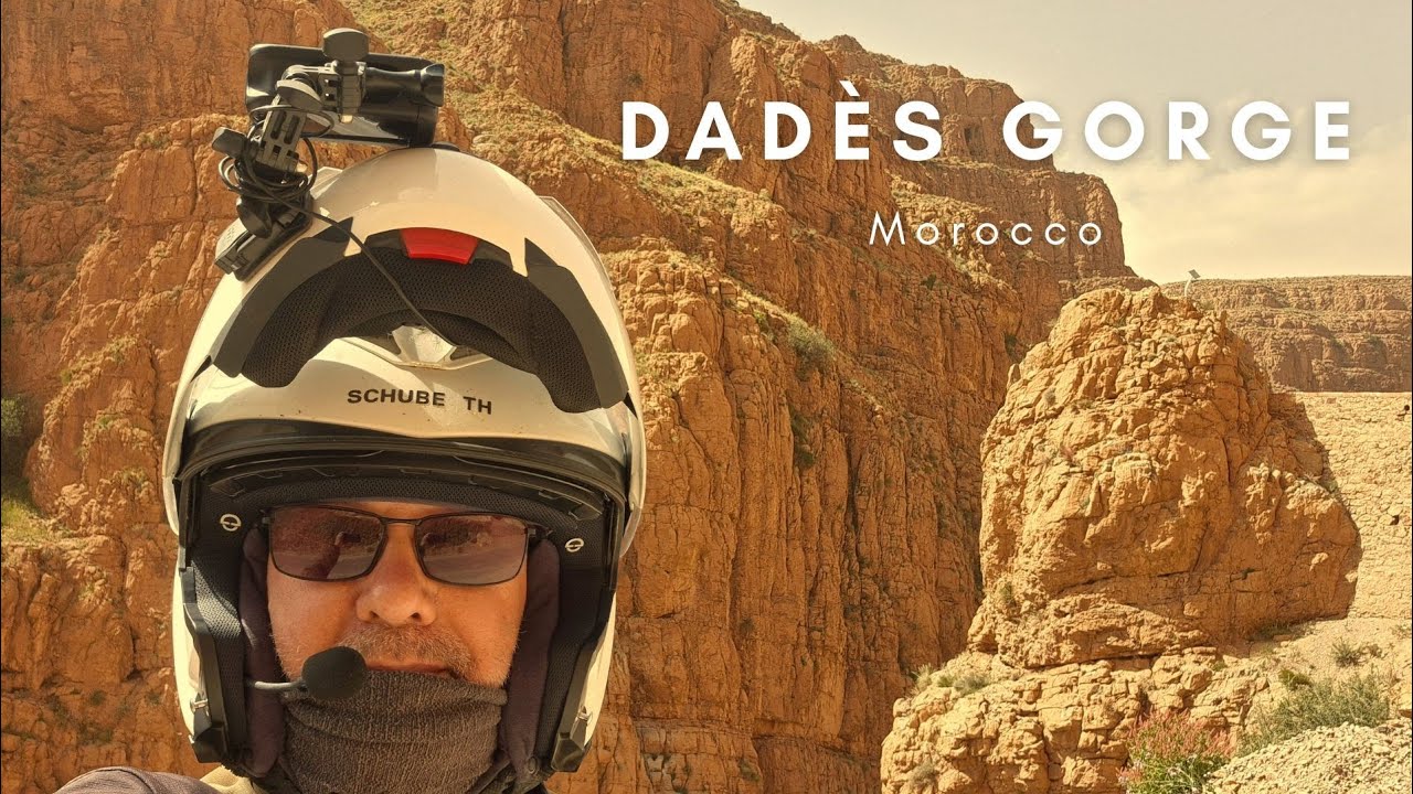 Riding the Gorges du Dadès on  BMW F800GT | Morocco |