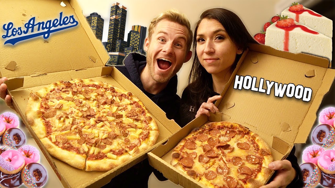 OUR FOOD ADVENTURE IN LOS ANGELES! (PIZZA, DONUTS & MORE)
