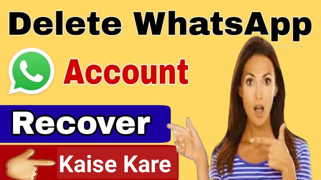 How to Recover Deleted WhatsApp Account | WhatsApp Account Recovery 2025