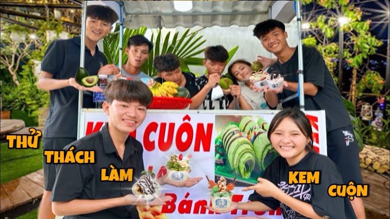 Anh Ba Phải | Cuộc Thi Ai Là Người Làm Kem Cuộn Ngon Nhất Thắng 1 Triệu