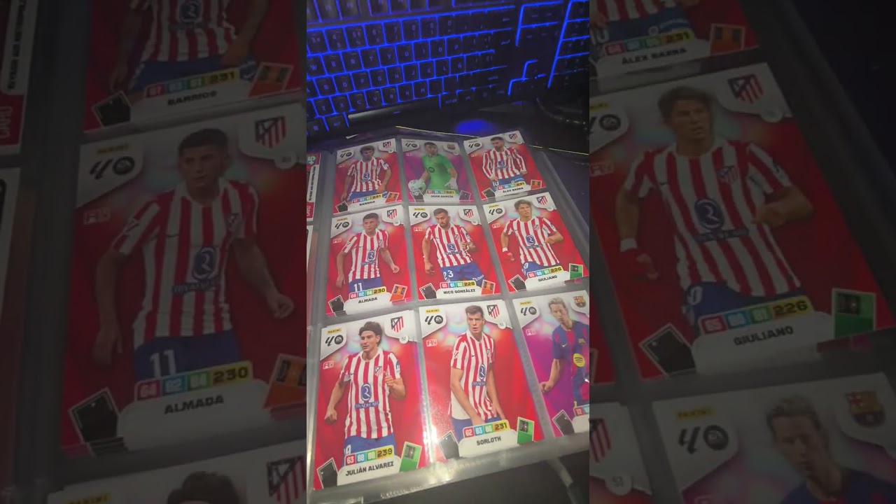 Colocando cartas adrenalyn xl 26 jugadores escudos y estadios #2