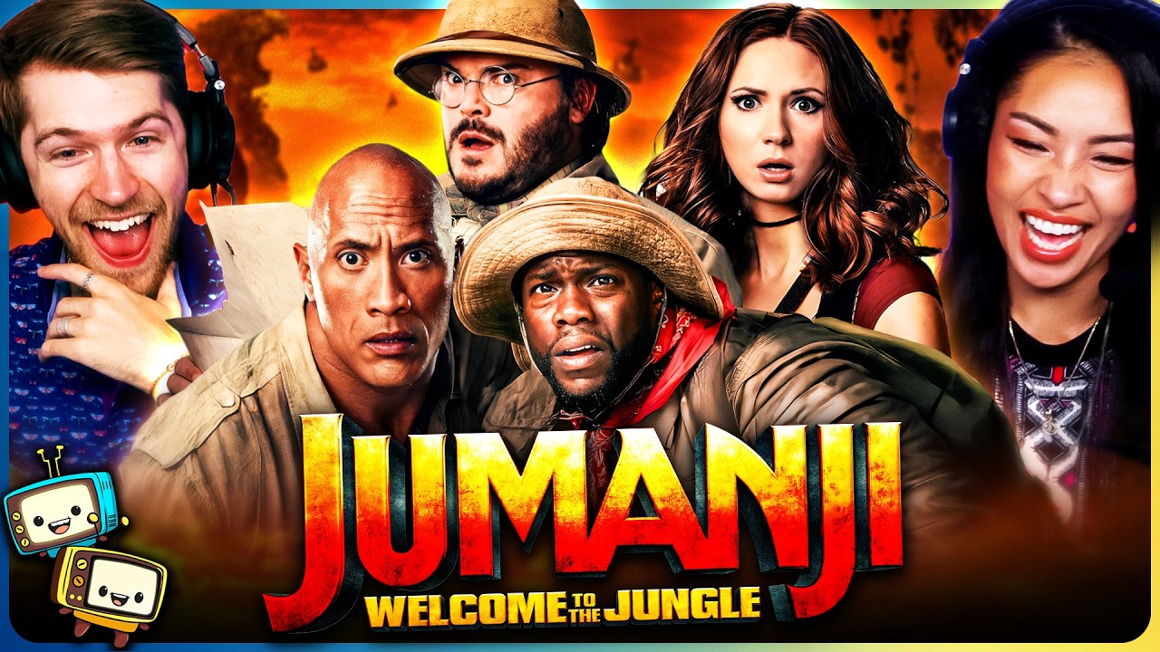 JUMANJI: WELCOME TO THE JUNGLE Movie Reaction! | First Time Watch! | Dwayne Johnson | Jack Black
