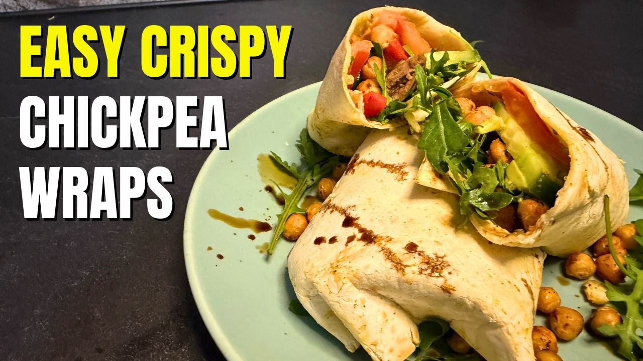 This Crispy Chickpea Wrap Is Addictive