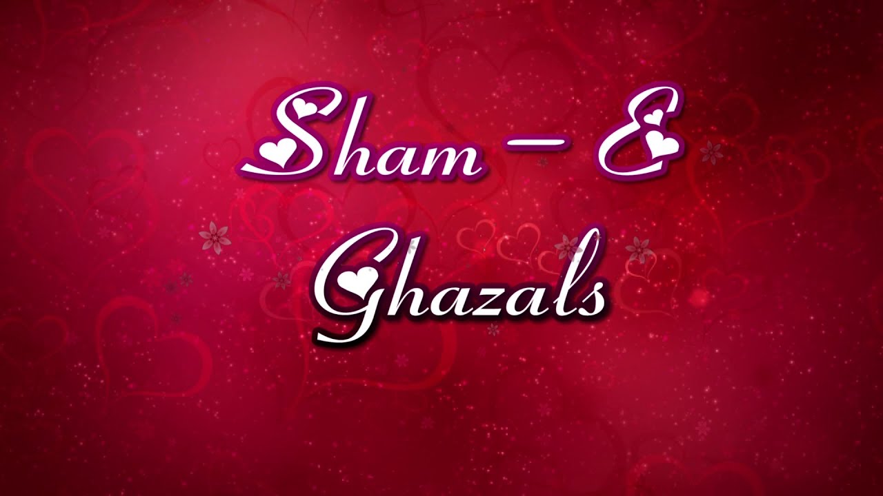 Sham - E Ghazals in aankho ki masti Singar Bansri Raval Gujarati Playback Singer