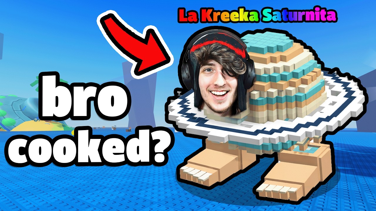 I BECAME OP in KREEKCRAFT'S NEW BRAINROT GAME...