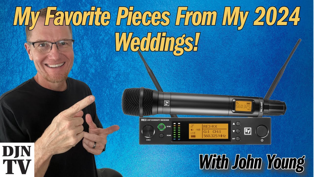 Item 2: Electro Voice RE3 RE420 Wireless mic System: My 5 Top Pieces Of Gear From 2024 Weddings