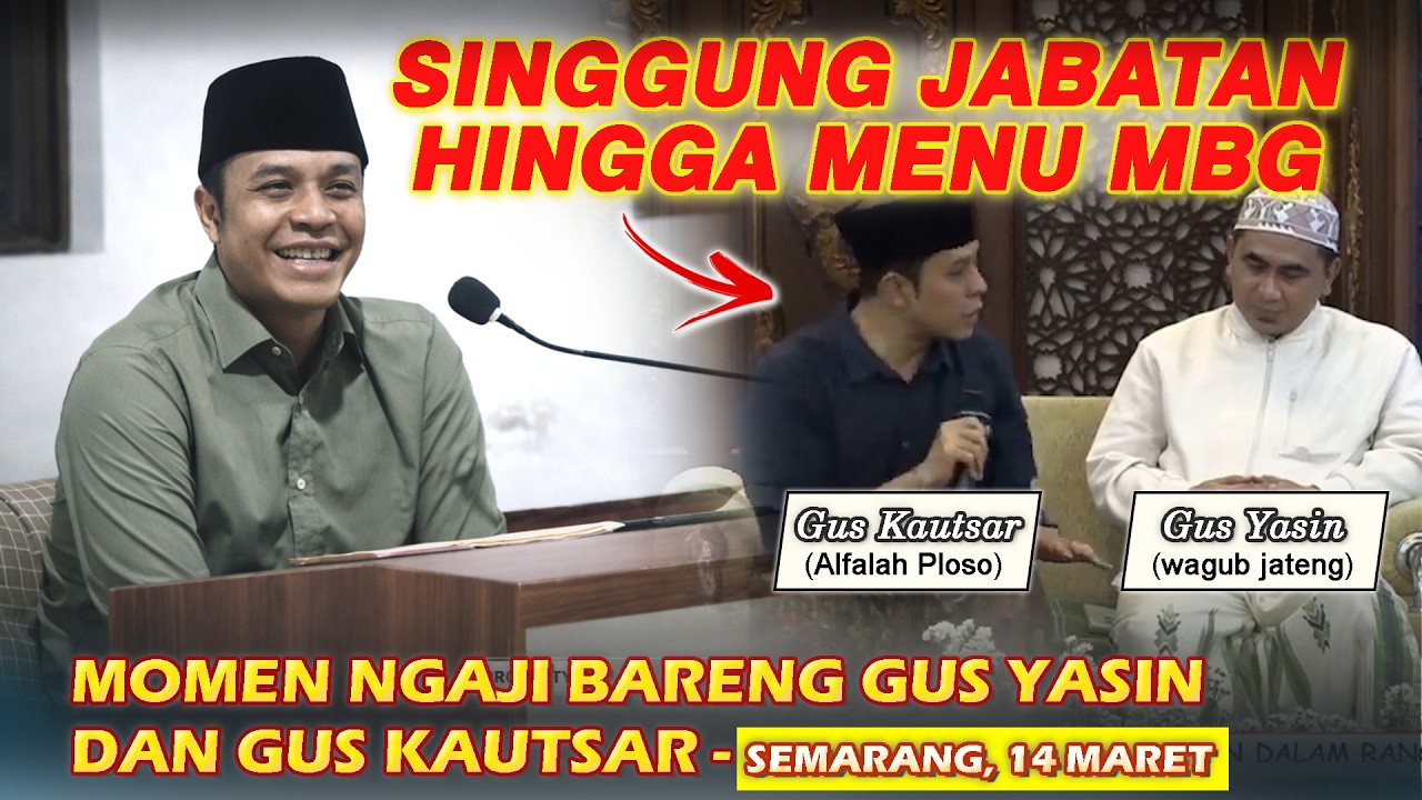 GUS KAUTSAR SINGGUNG JABATAN HINGGA MENU MBG #guskautsar #terasgubuk