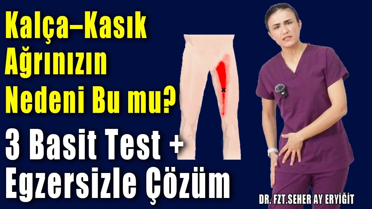 Kalça–Kasık Ağrınızın Nedeni Bu mu? 3 Basit Test + Egzersizle Çözüm #aktifizyo