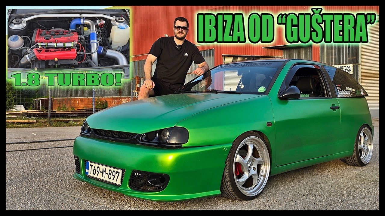 LIZARDOVA SEAT IBIZA TURBO - AUTO U VLASNIŠTVU PREKO 15 GODINA!
