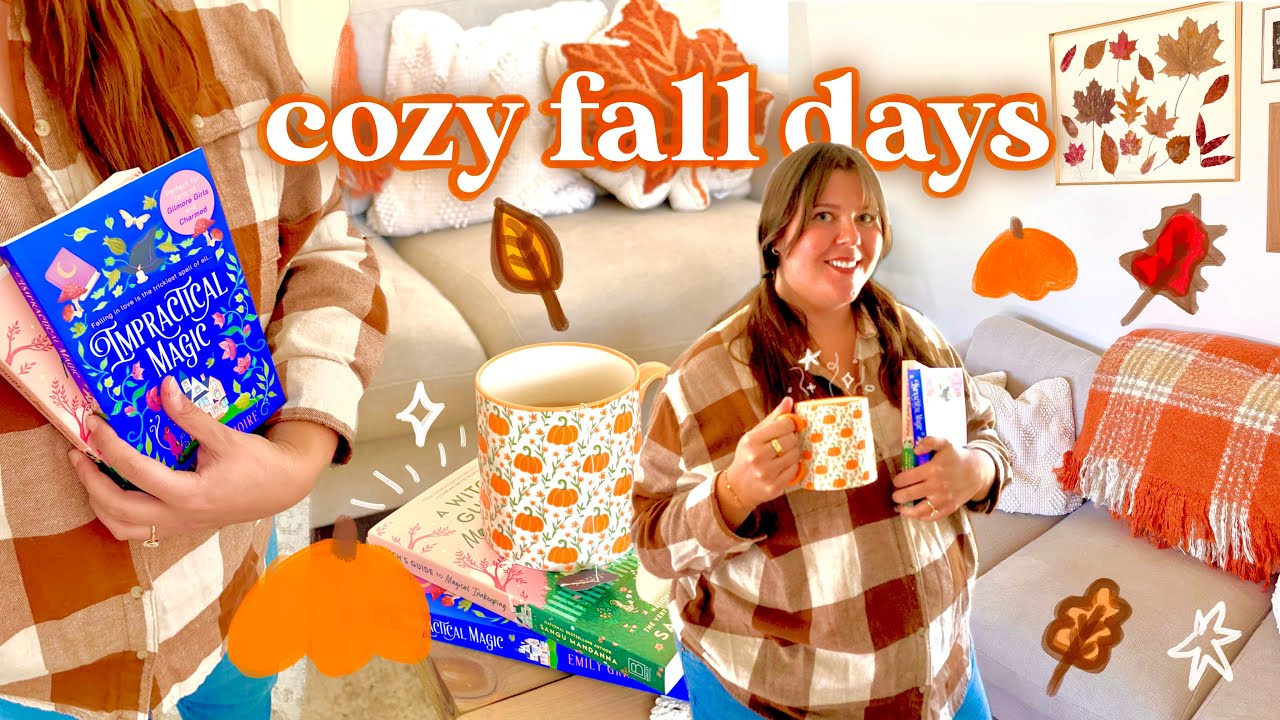 Welcome, September ✨🍂🎃  decorating for fall, autumn books & cozy vibes