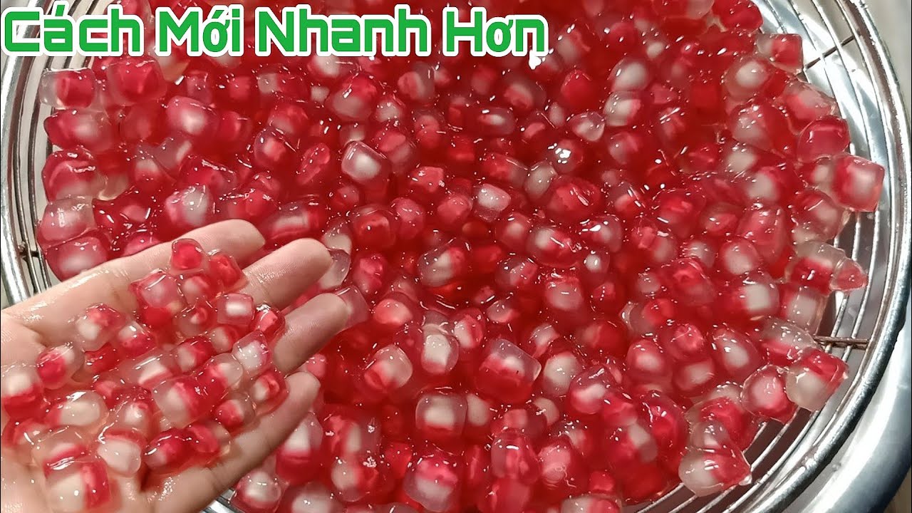 Cách Làm Hạt Lựu Đẹp Mắt Như Hạt Trái Lựu Thật Siêu Dễ Siêu Nhanh Để Kinh Doanh  💓