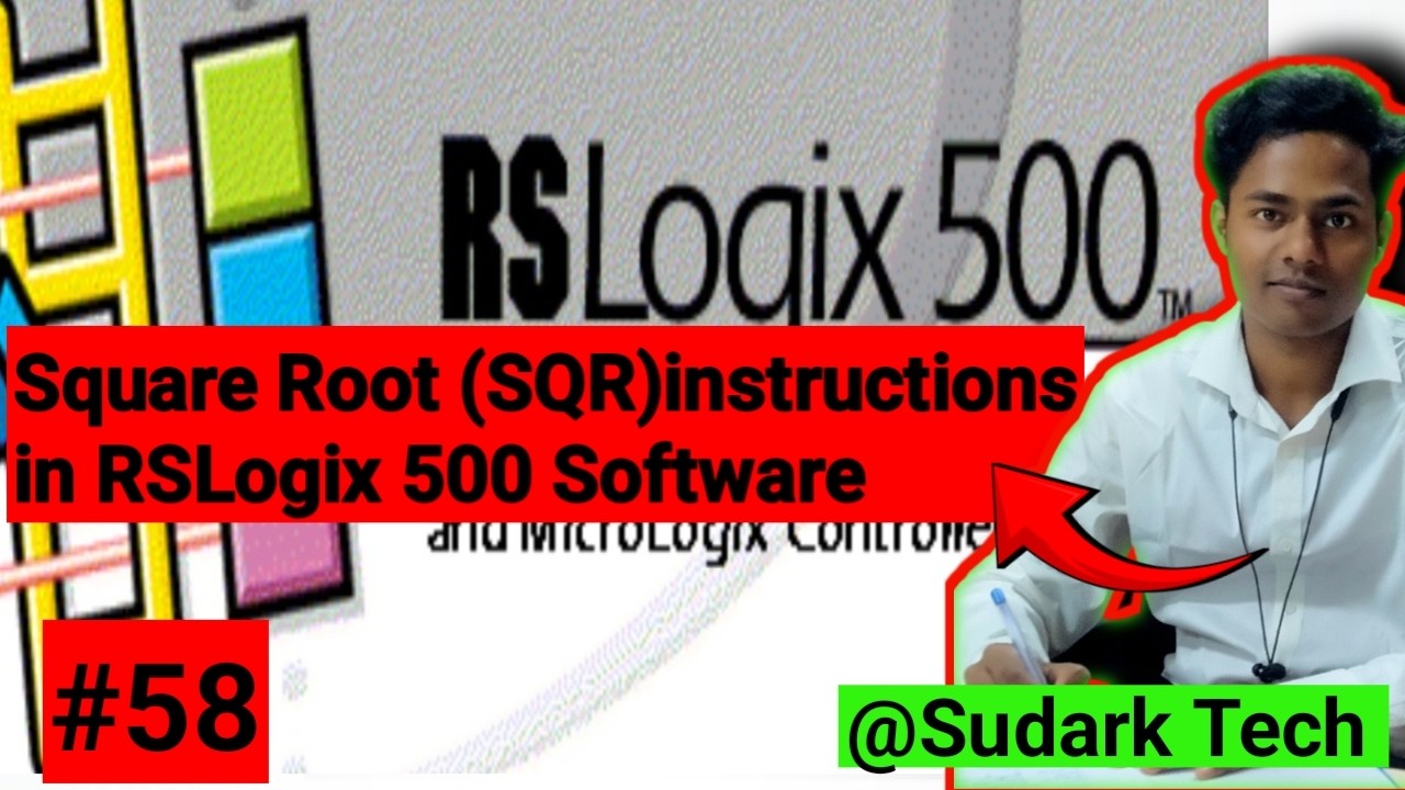 Square Root (SQR) in RSLogix 500 | Divide Instructions | Sudark Tech