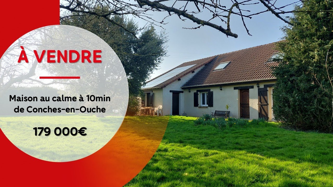 À VENDRE - Maison au calme à 10min de Conches !