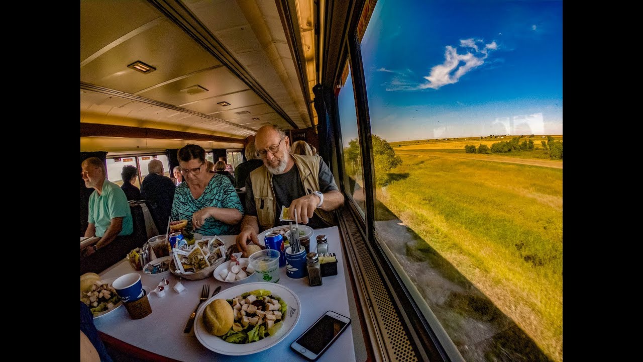 Amtrak Empire Builder Essex MT to Red Wing MN Family Bedroom sleeper car