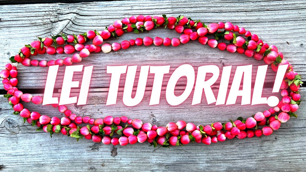 How to Make a Hypericum Berry Lei!