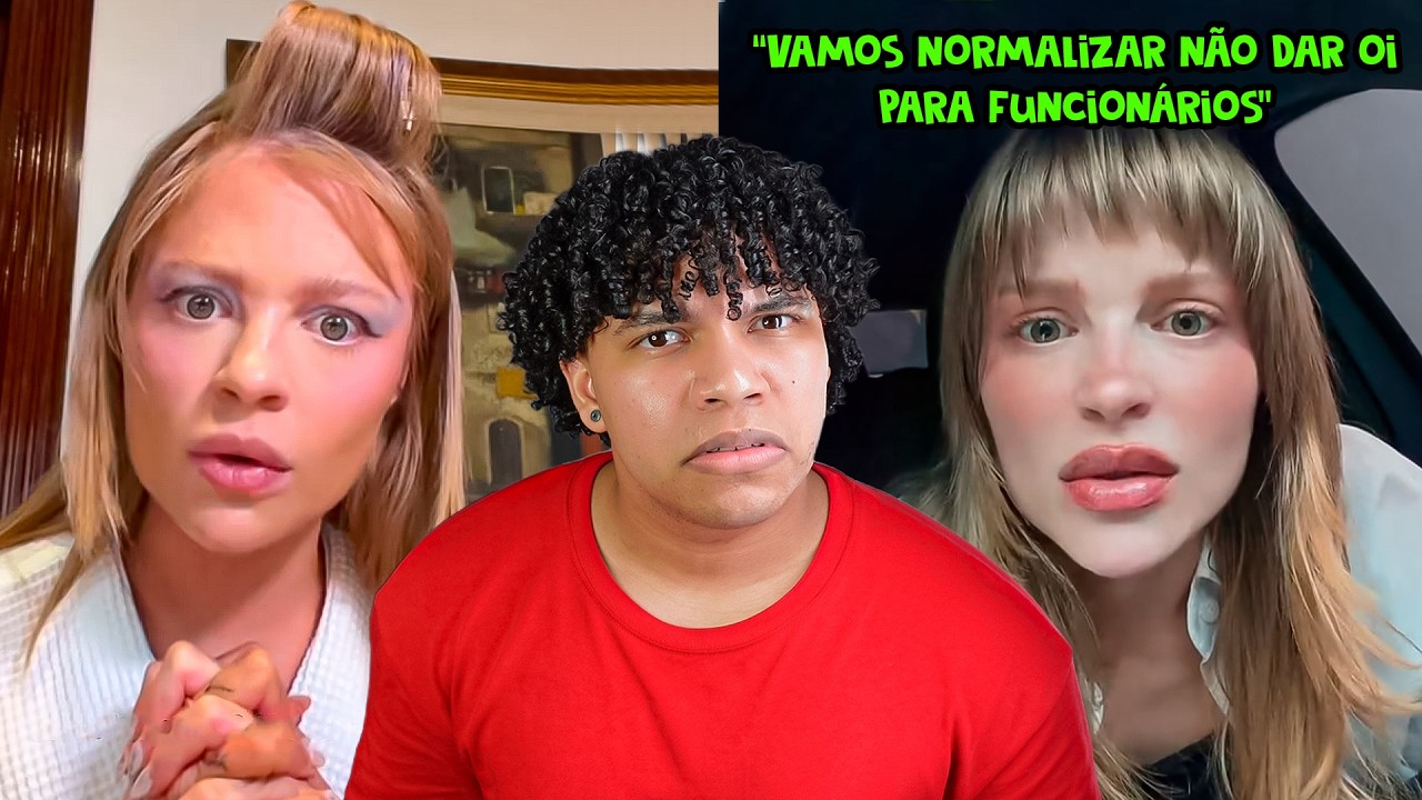 Vamos normalizar não dar “oi” nem “bom dia” para funcionários e amigos  