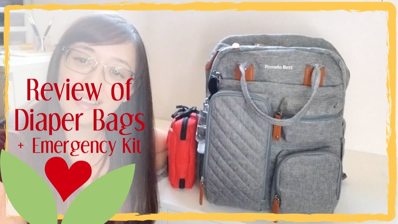 Review: Best Diaper Bag 2024 / Backpack for Special Needs, + DIY G-Tube Emergency Kit!