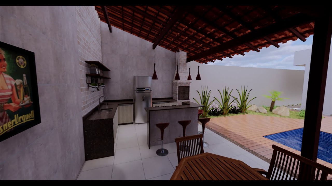AREA DE LAZER RESIDENCIAL NOS FUNDOS