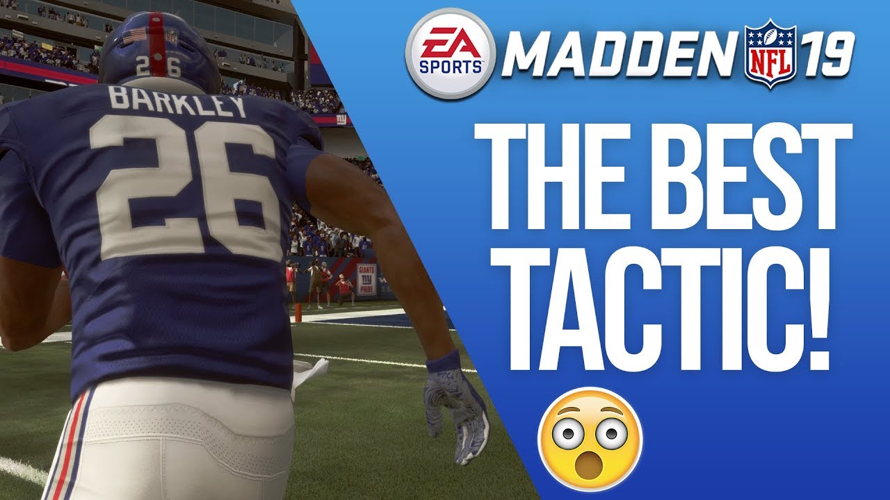 Madden 19 Pro Tip: The BEST Offensive Tactic In The Game!