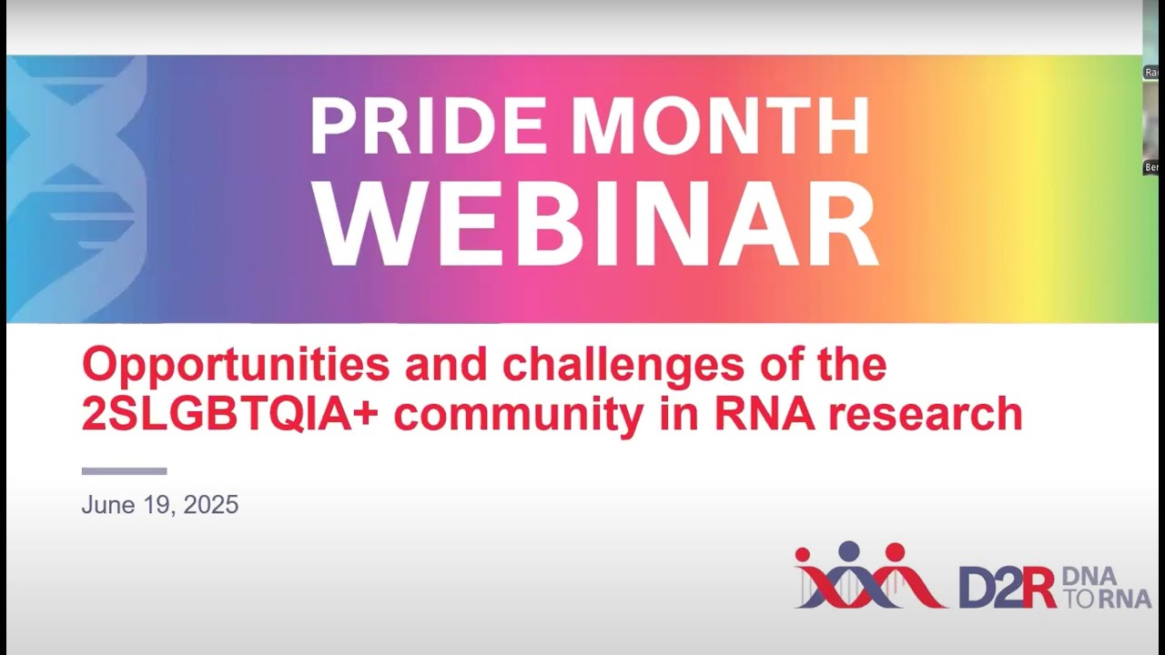 Equity in RNA Research | 2SLGBTQIA+ Opportunities and Challenges