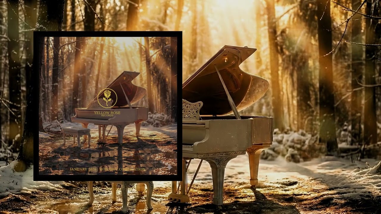 25 Minutes Relaxing Piano 🎹 | January Compilation By Yellow Rose Records
