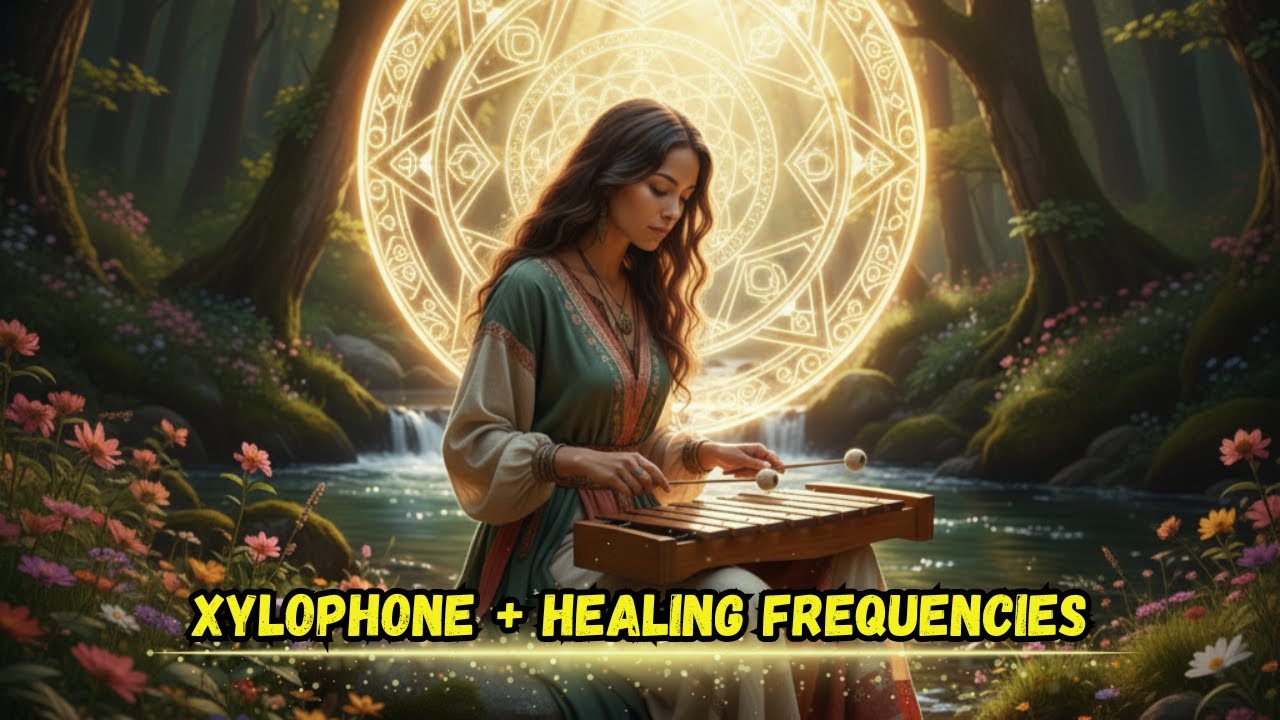 XYLOPHONE & HEALING FREQUENCIES | 432Hz + 528Hz + 963Hz | Deep Emotional & Spiritual Cleansing