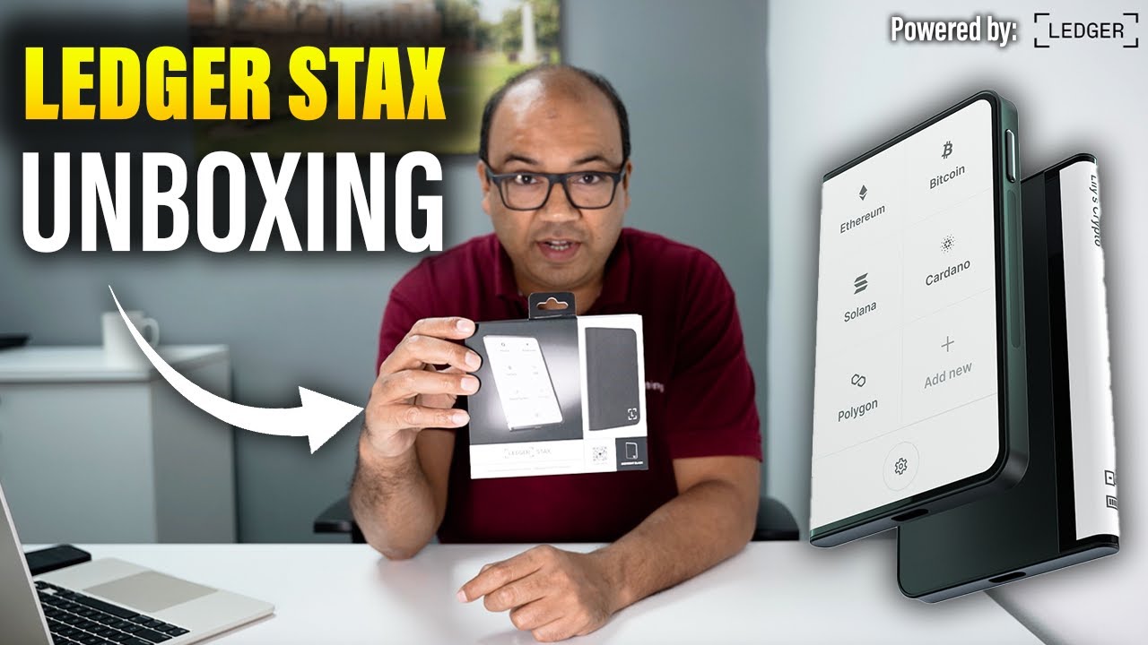 Ledger Stax Unboxing.
