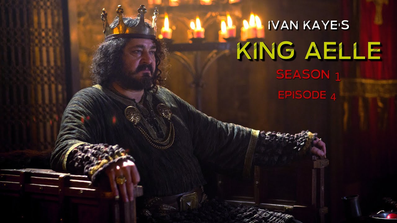 Ivan Kaye as King Aelle in Vikings - The Full Story Pt. 1