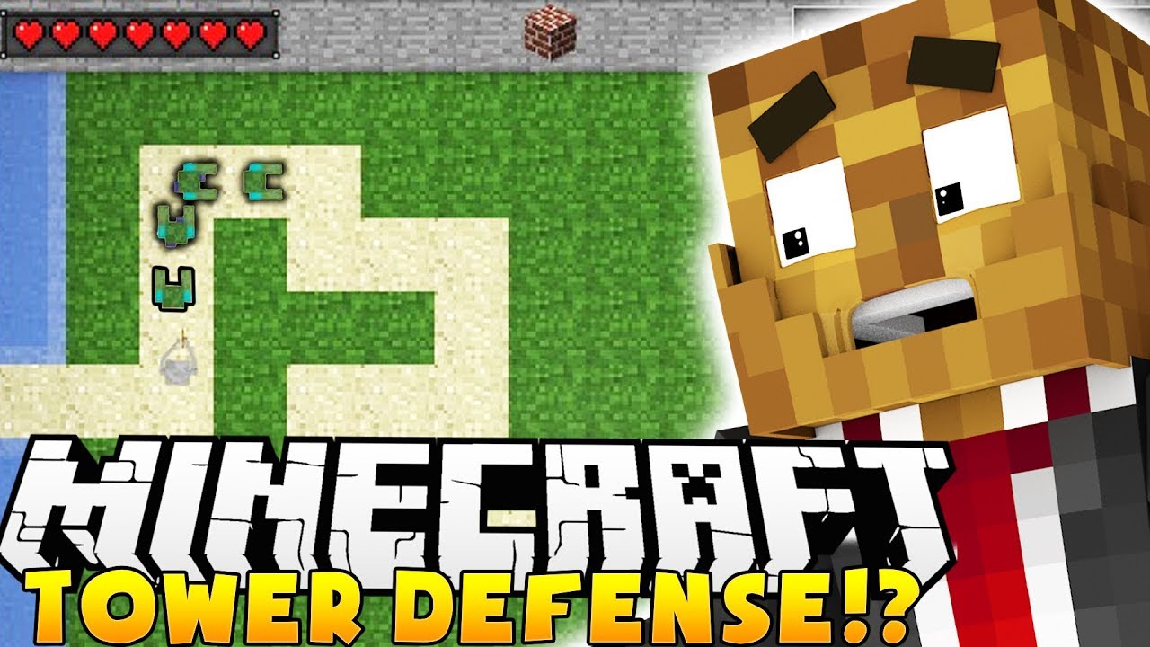 THE BEST TOWER DEFENSE GAME IN MINECRAFT - TOWER HOUR | JeromeASF