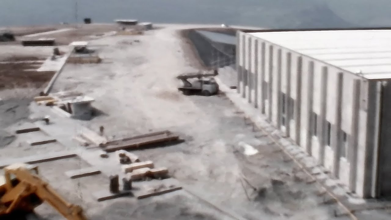 SAINT-VINCENT -  Costruzione del Tiro al Piccione - 13 Settembre 1982