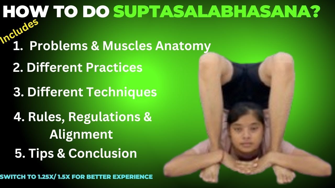 How To Do Supta Salabhasana/Ganda Bherundasana/Advance Back Bending Video/Advance Yoga Classes.