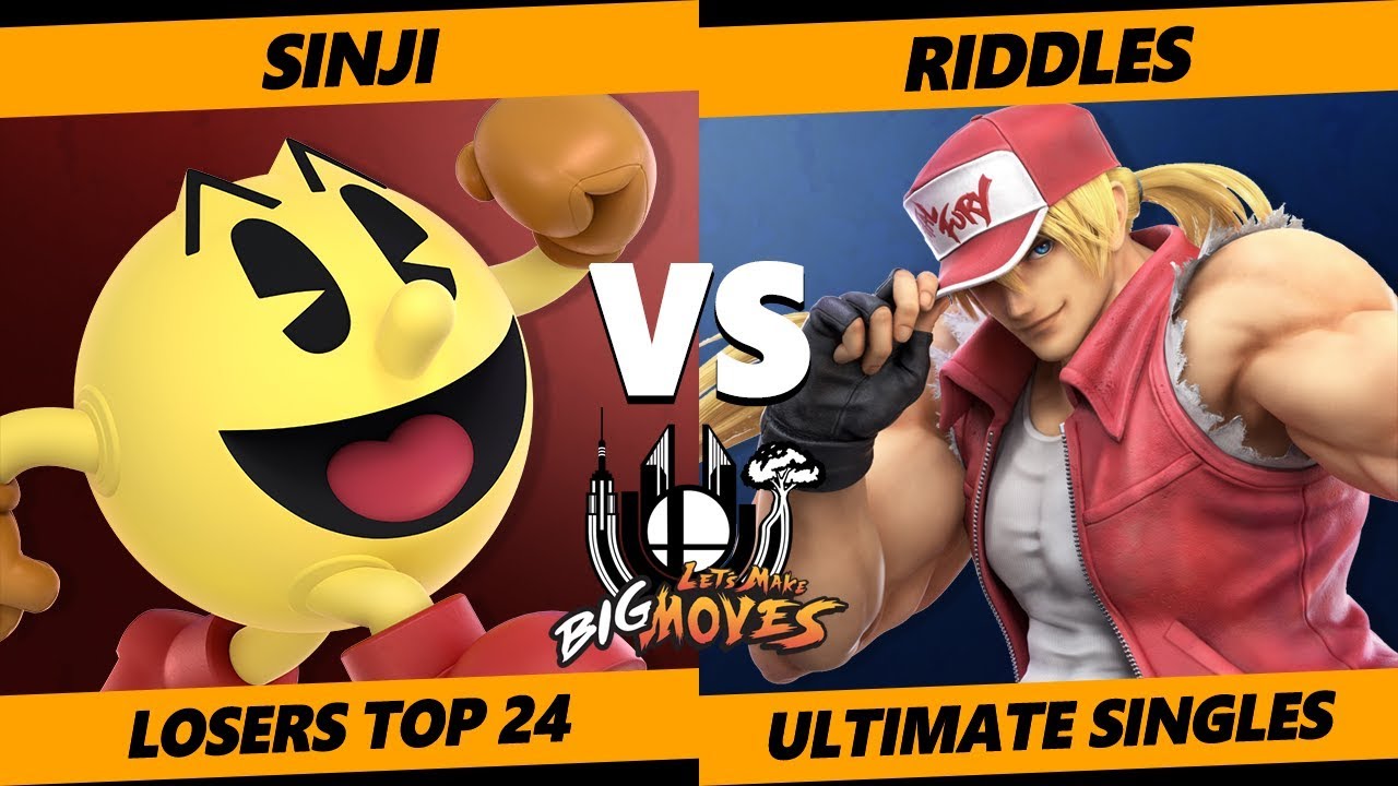 LMBM SSBU - DA | Sinji (Pac-Man) Vs. Riddles (Terry) SSBU Singles Losers Top 24